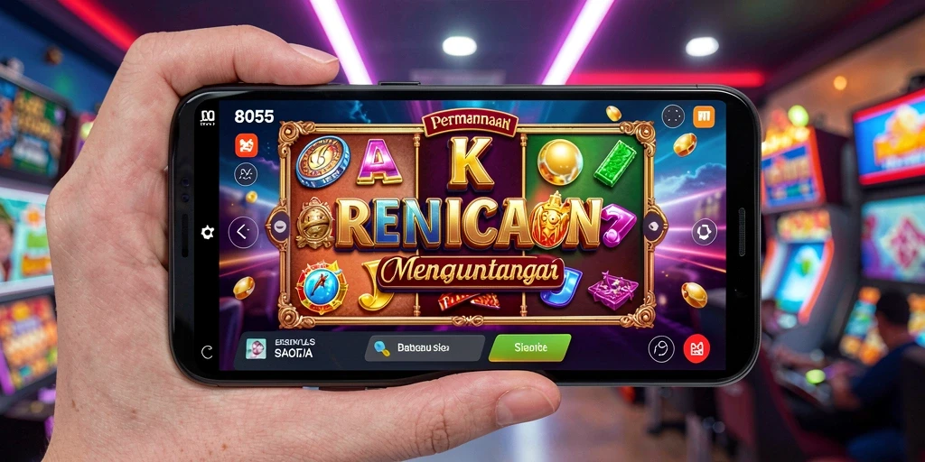 Tampilan gameplay seru dan grafik menarik dari 8055.