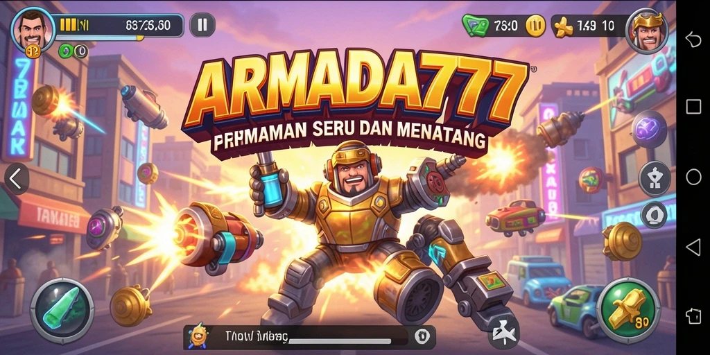 Tampilan menakjubkan dari gameplay seru ARMADA777.