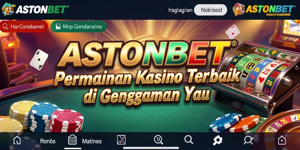 Tampilan menarik dari gameplay Kasino ASTONBET yang mengasyikkan.
