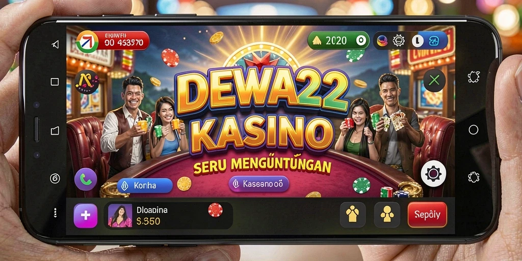 Gambaran menarik dari gameplay Kasino DEWA22 yang mendebarkan.