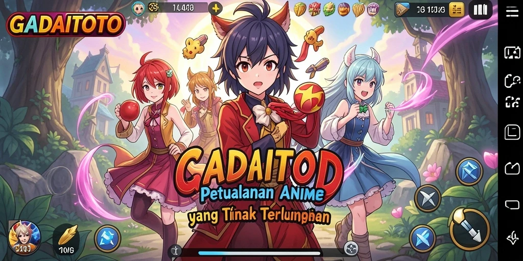 Tampilan gameplay GADAITOTO yang menarik dan penuh aksi.