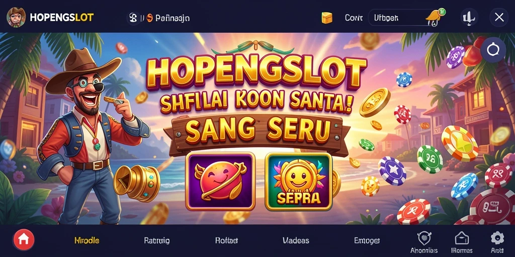 Tampilan menarik dari gameplay HOPENGSLOT dengan tema yang beragam.