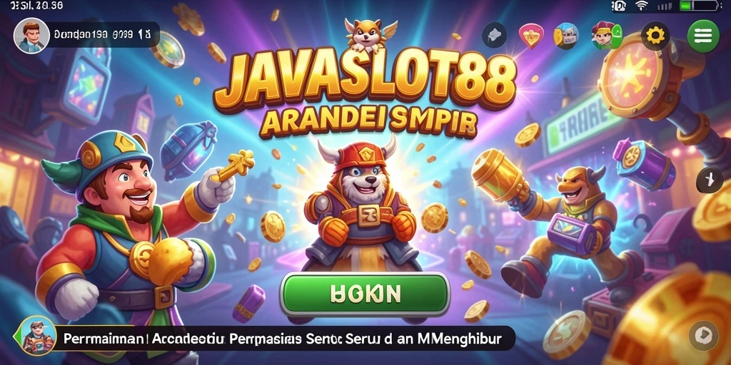 Tangkapan layar menampilkan gameplay seru JAVASLOT88 di fitur slot.
