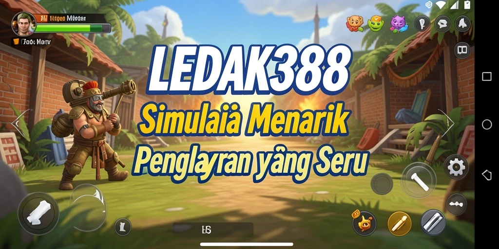 Tampilan gameplay LEDAK388 yang memukau dan interaktif.