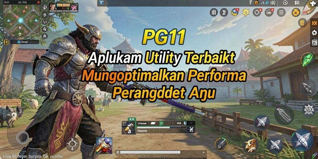 Tampilan antarmuka PG11 yang ramah pengguna dan intuitif.