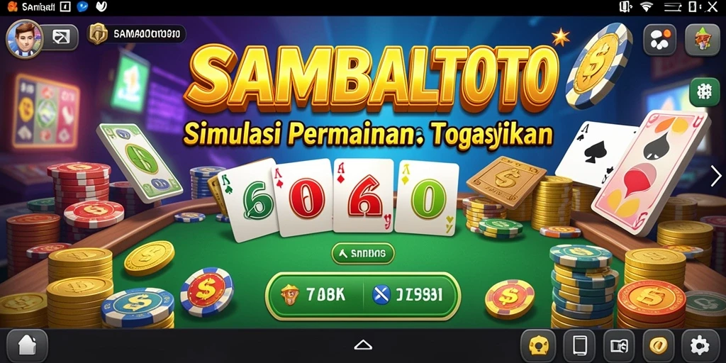 Tangkapan layar SAMBALTOTO menampilkan gameplay menarik dan grafis berkualitas.