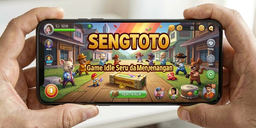 Screenshot SENGTOTO memperlihatkan gameplay Idle yang menarik dan seru.