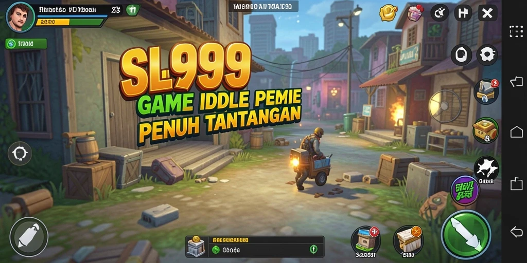Tampilan screenshot gameplay SL999 yang menarik dan berwarna.