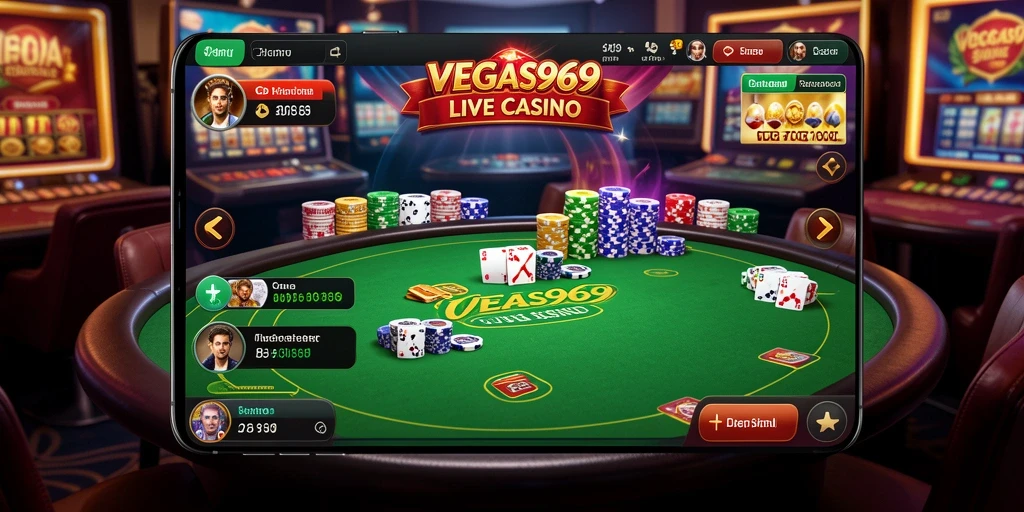 Gameplay Live Casino yang mendebarkan dengan dealer profesional.